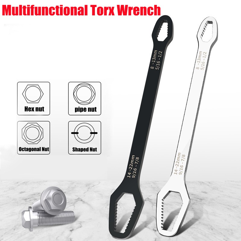 Cờ Lê Vặn Mở Đa Năng - Dụng Cụ Sửa Chữa Thay Thế Tất Cả Các Bộ Cờ Lê, Mỏ Lết Nhiều Size