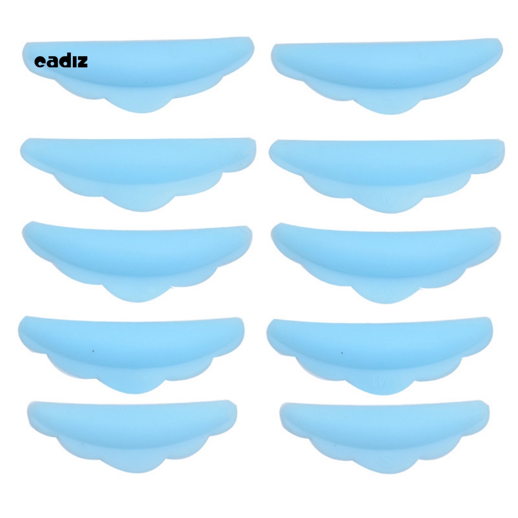 Set 5 Cặp Đệm Silicone Siêu Mỏng Hỗ Trợ Nối Mi Dễ Sử Dụng