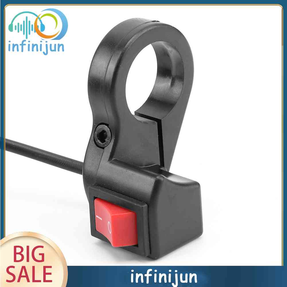 Công Tắc Đèn Pha Tắt Mở Gắn Tay Lái Xe Máy / Xe Đạp Điện ATV