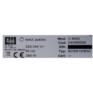 Máy hút mùi TEKA C 6420