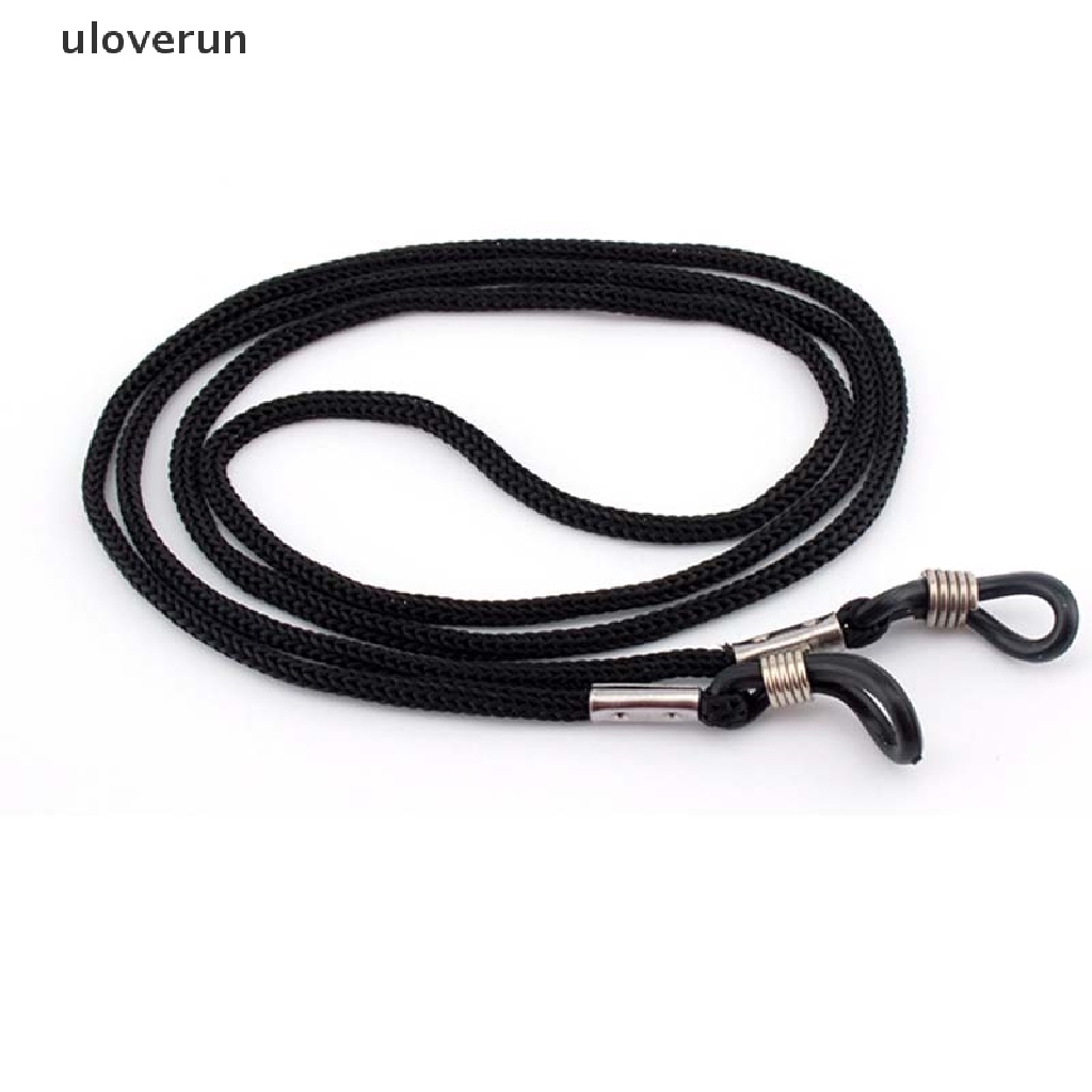 Set 12 Dây Đeo Mắt Kính Bằng Nylon Màu Đen