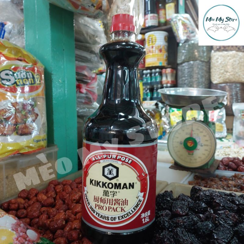 Nước Tương Nhật KIKKOMAN 1lít _1,6lit