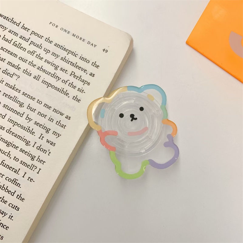 Giá Đỡ Điện Thoại Bằng Acrylic Trong Suốt Có Thể Thu Gọn Tiện Dụng