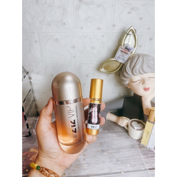 [ Chiết 10ml] Nước hoa nữ 212 vip rose edp