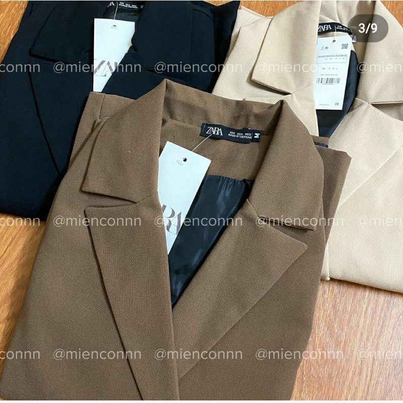 Pass áo vest blazer giá rẻ cho sinh viên size M 48-55kg - thanh lý blazer vest nâu