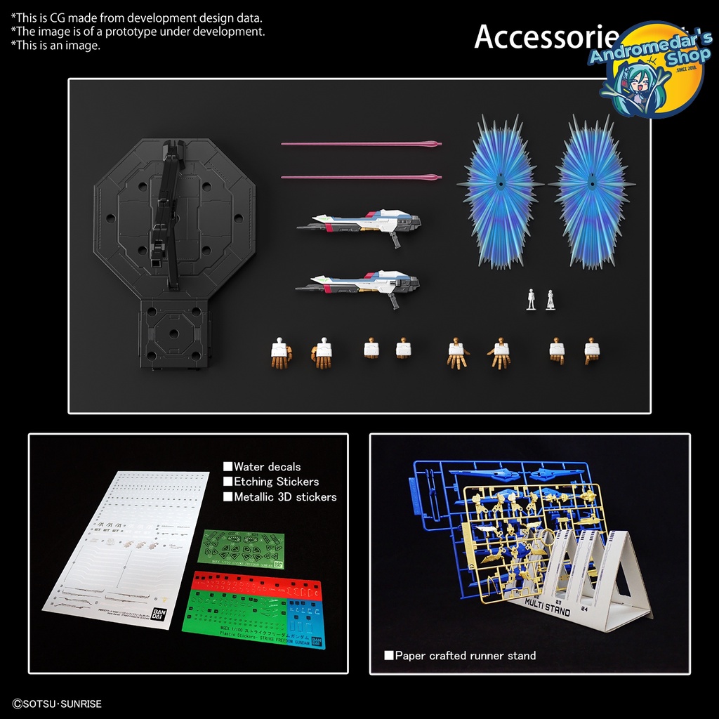 Mô hình lắp ráp Master Grade 1/100 MGEX ZGMF-X20A Strike Freedom  Model Kits