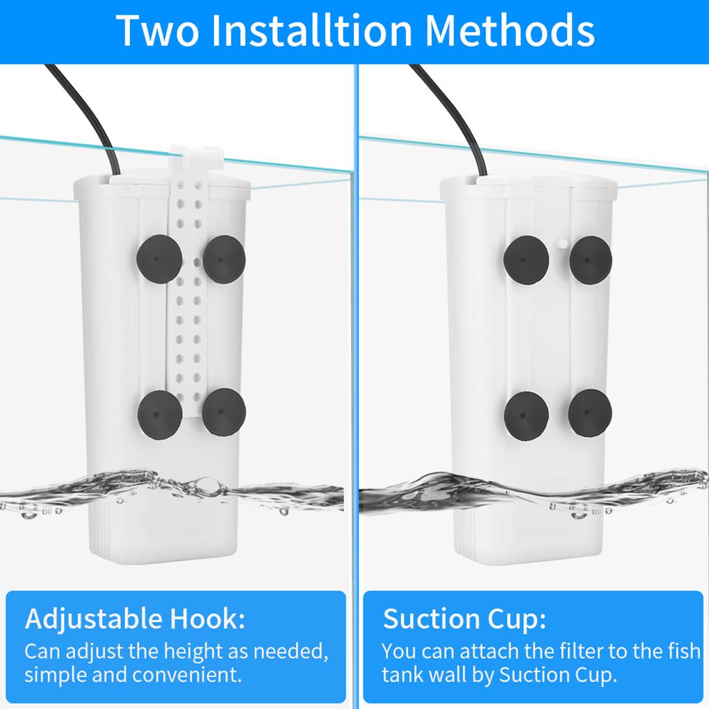 Máy Bơm Lọc Nước 5W 1-12 Gallon Cho Bể Cá