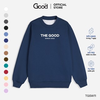 Áo Sweater Unisex Thiết Kế THE GOOD/ Basic Sweater