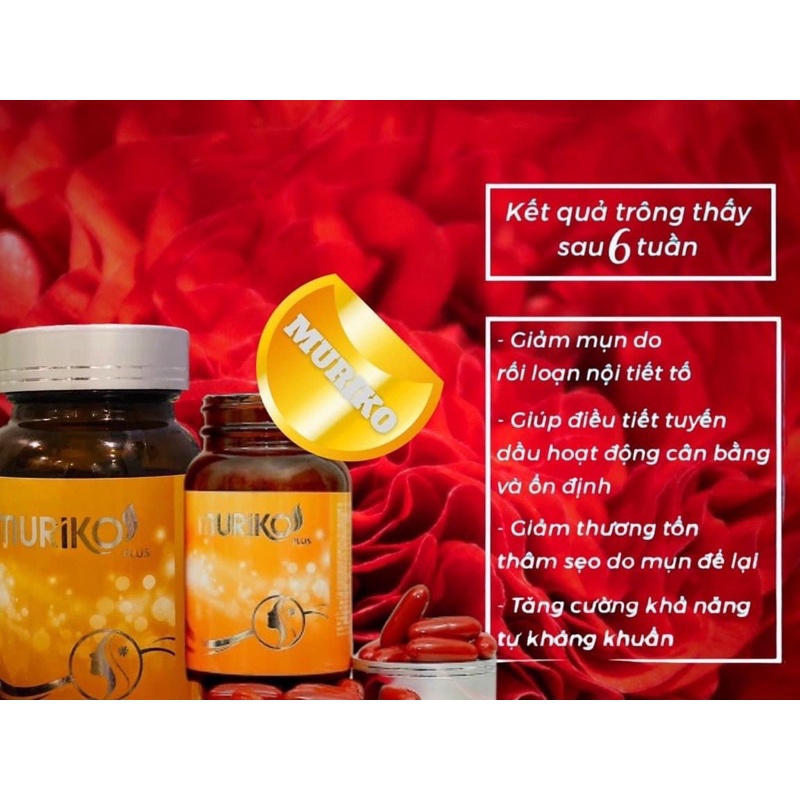 VIÊN UỐNG NGỪA MỤN MURIKO NHẬT BẢN