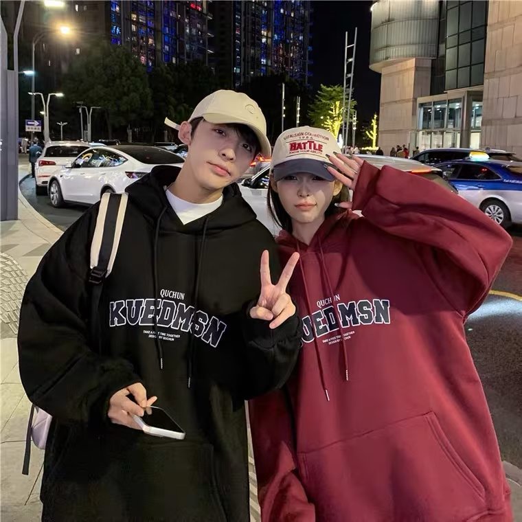【M-5XL】Áo thun cặp dáng rộng hàn quốc bigsize áo hoodie nam simple đồ đôi nam nữ vintage áo hoodie form rộng phong cách hàn quốc áo hoodie nam nữ form rộng fashion áo hoodie nữ