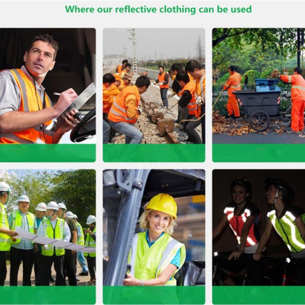 SHOUKEY Áo Bảo Hộ Phản Quang Không Tay An Toàn Khi Đi Xe Đạp