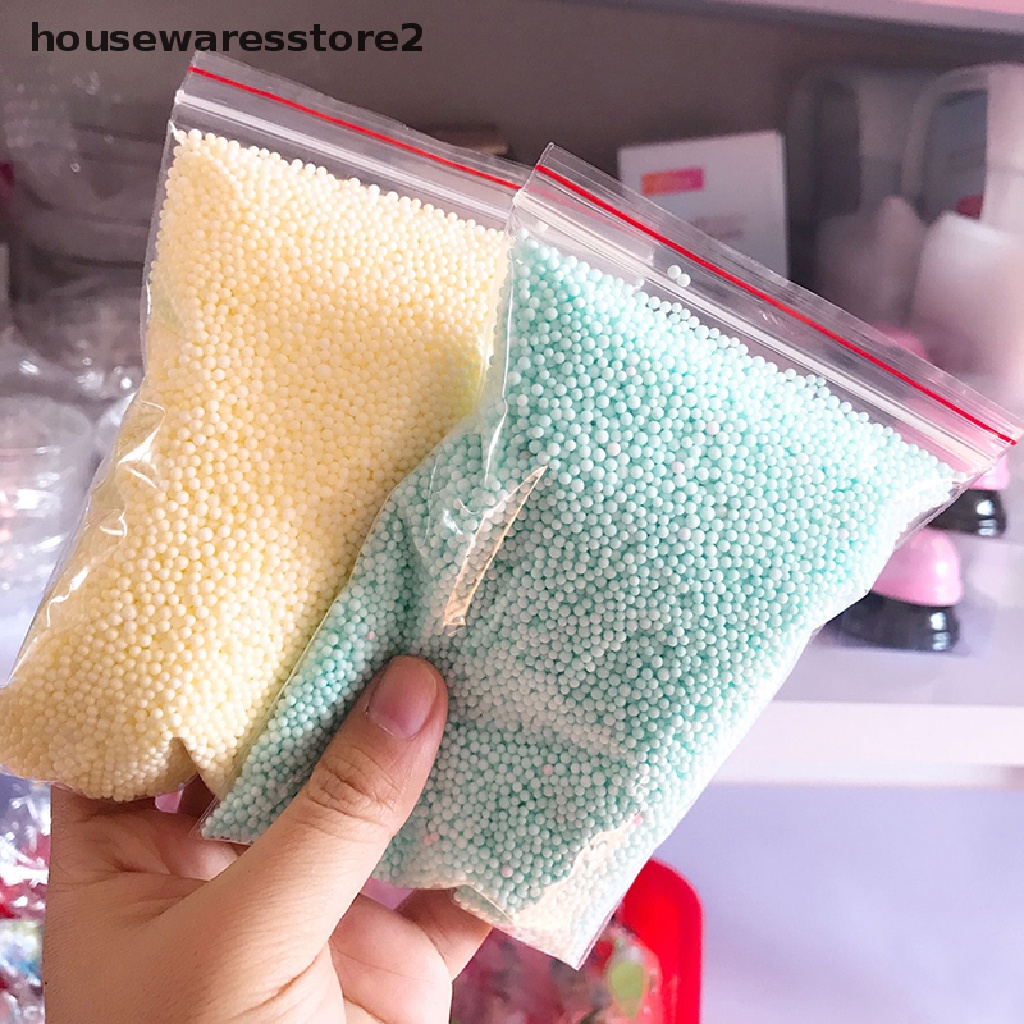 [housewaresstore2] Hạt Nở Tuyết Nhiều Màu Sắc Ấm Áp Phụ Kiện Cho Hạt Xốp y