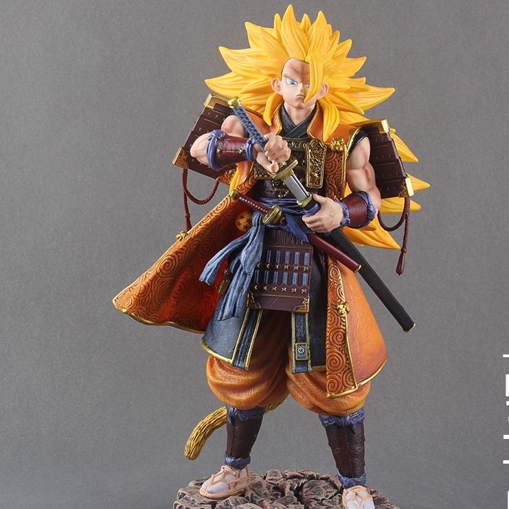mô hình Son Goku Samurai SSJ3 Dragon ball cao ~30cm | tunghondaGamer