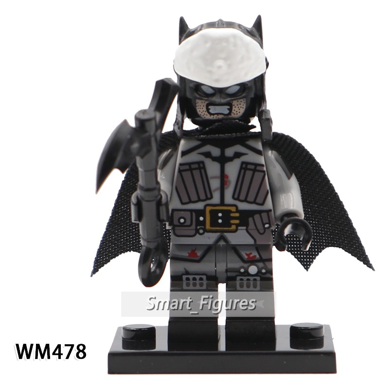Batman Minifigures Đồ Chơi Quà Tặng Khối Xây Dựng Batman Bọc Thép Knightmare Batman Thợ Săn Catman Minifigures 50 Loại