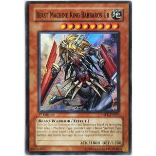 [Thẻ Yugioh] Beast Machine King Barbaros Ür |EN| Super Rare
