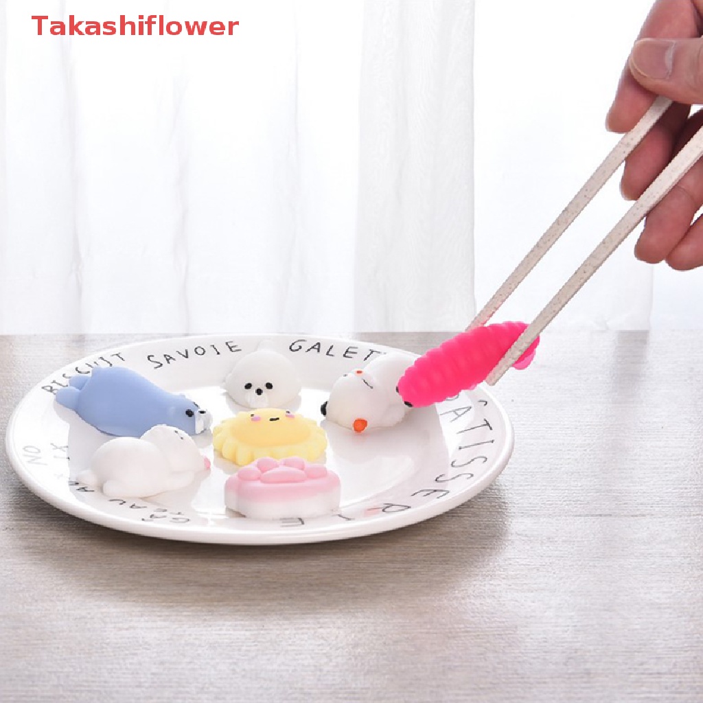 (Takashiflower) Đồ Chơi Nắn Bóp Đàn Hồi Giảm stress Hình Động Vật Dễ Thương Thay Đổi Màu Sắc 96 Mẫu