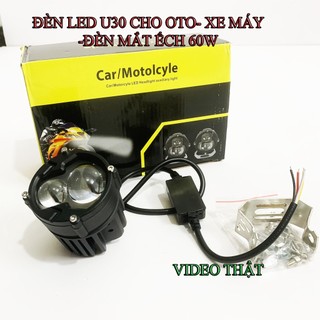 Đèn Led Trợ Sáng S70 cho xe máy, oto siêu sáng chống nước tuyệt đối-giá 1 bóng