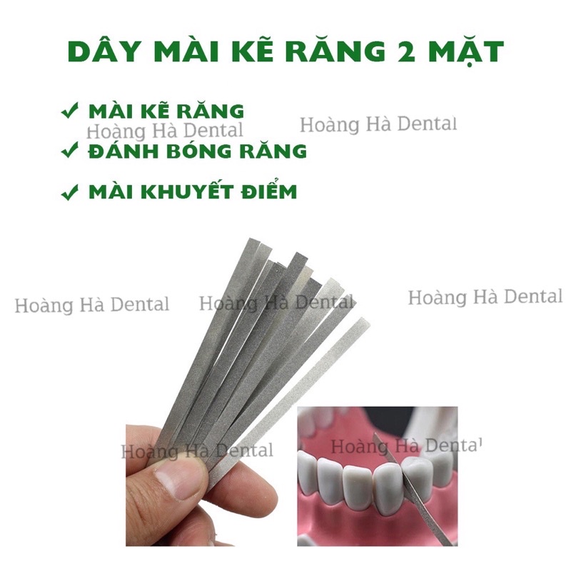 Nhám kẽ Lá mài kẽ chỉnh nha