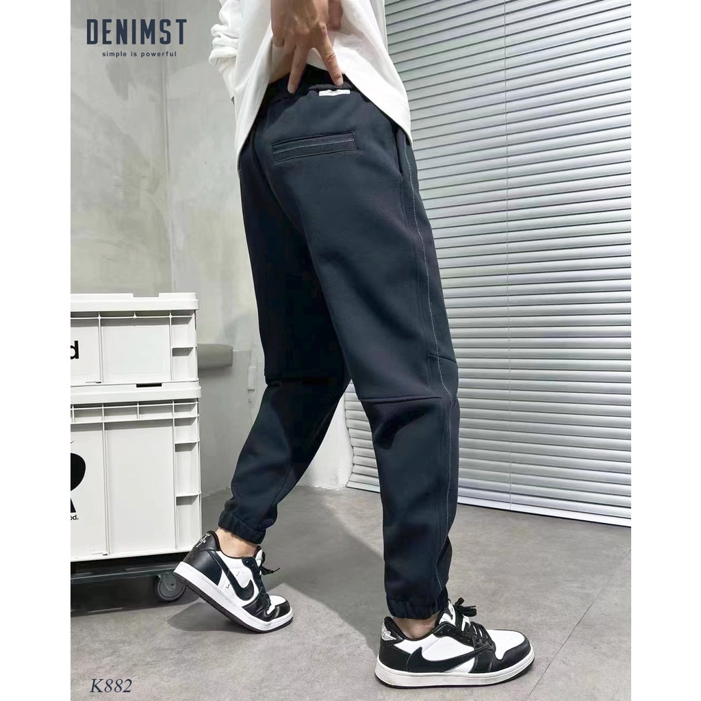 Quẩn nỉ cao cấp DENIMST K882, quần jogger nỉ phong cách trẻ trung, form vừa phải dễ mặc