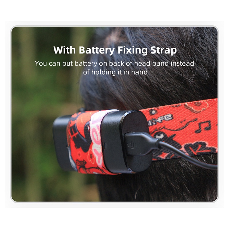 Sunnylife Bộ Dây Đeo Đầu Điều Chỉnh Được Cho DJI Avata FPV V2