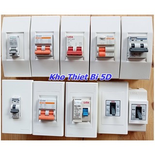 Mặt chứa - Hộp nổi, Đế cầu dao LiOA - Dùng cho MCB - MCCB, RCCB