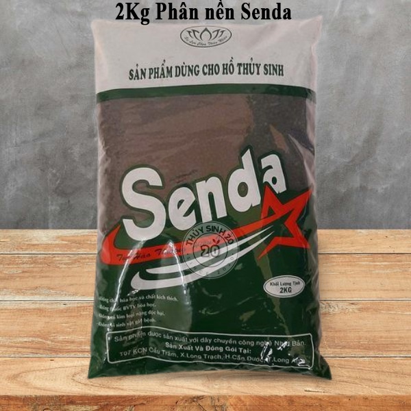2kg Phân Nền Thủy Sinh SENDA, Phân Nền Sản Xuất Bằng Công Nghệ Nhật Bản Cho Bể Cá Cảnh, Bể Thủy Sinh
