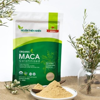 [CHÍNH HÃNG] X2 Gói Bột Maca Hữu Cơ Sâm Peru-Maca Gelatinized PERU