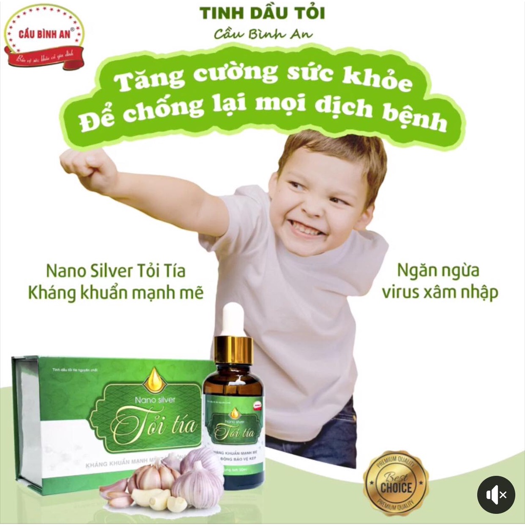 TINH DẦU TỎI CẦU BÌNH AN PHIÊN BẢN MỚI