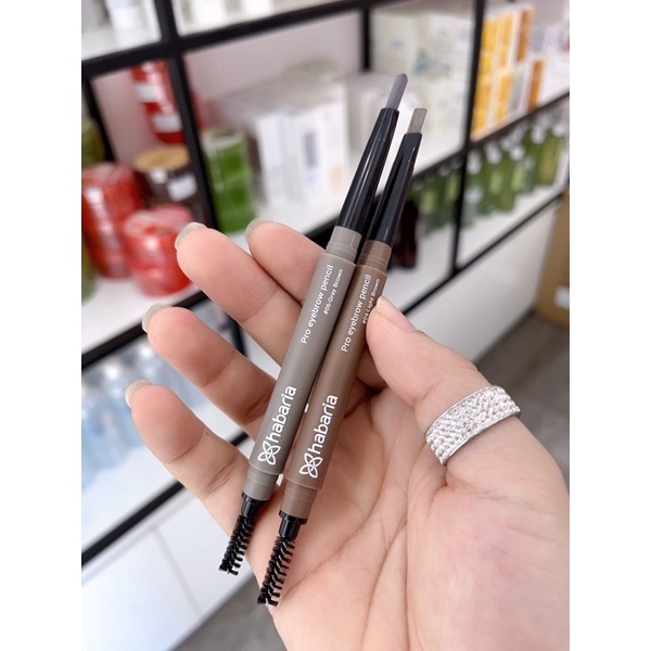 Chì kẻ mày 2 đầu Habaria Pro EyeBrow Pencil