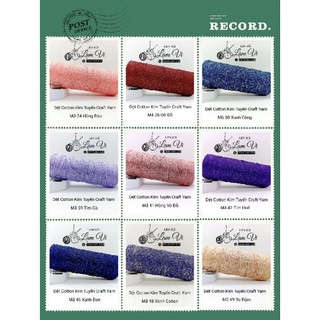 🍀 Sợi Dệt Cotton Craft Yarn KT