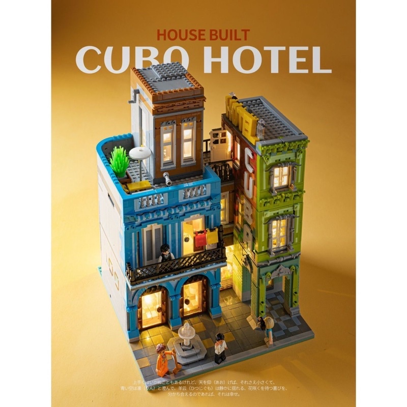 Đồ chơi lắp ráp Legogi CÁC MẪU NHÀ mô hình lắp ghép xếp hình