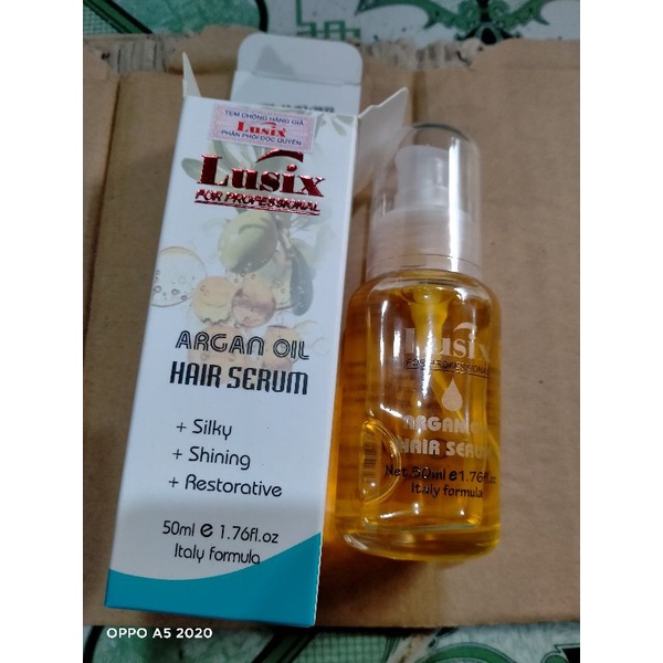 Agan oil hair serum lusix.dầu bóng dưởng tóc lusix