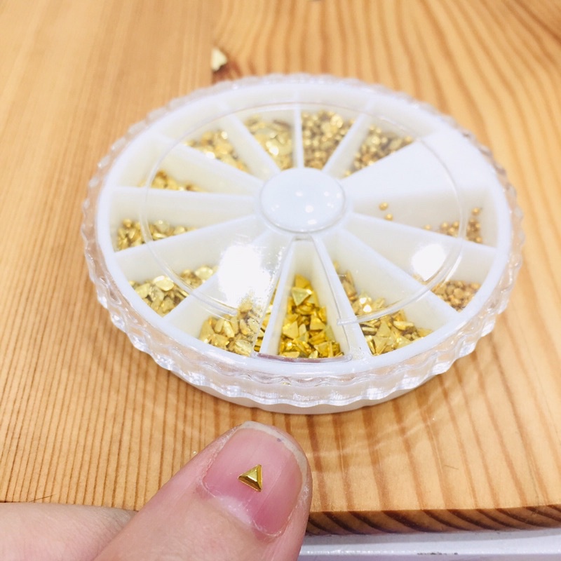 𝗖𝗛𝗔𝗥𝗠 𝗩𝗔̀𝗡𝗚 𝗚𝗢𝗟𝗗 𝟱 𝗠𝗔̂̃𝗨 gắn trang trí móng, #charm_đính_móng, phụ kiện trang trí móng giá rẻ