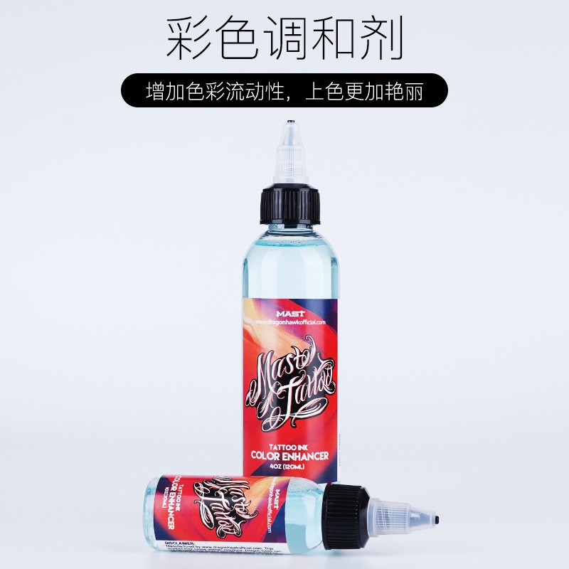 Mast Hình Xăm Dạng Lỏng Màu Trắng Đen Xám