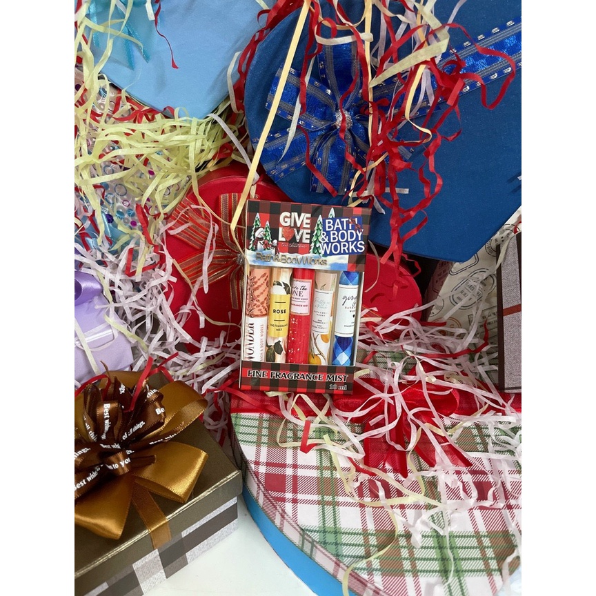 Set Xịt thơm toàn thân body mist Bath And Body Works 10ml