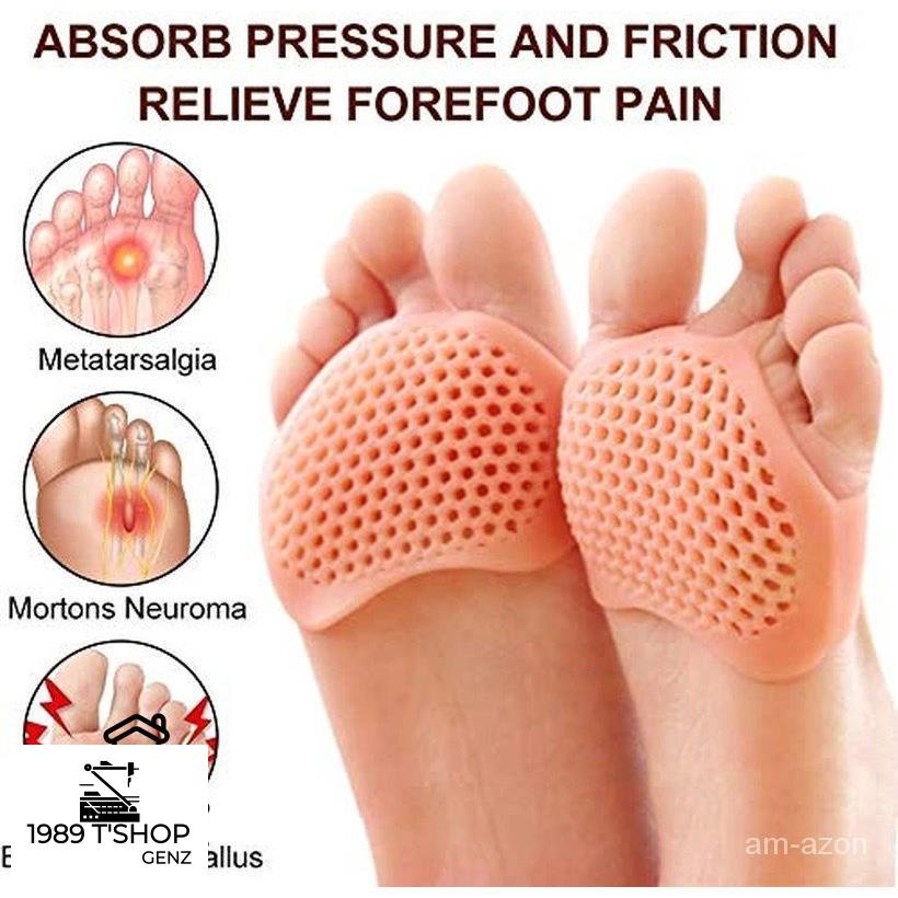 Cặp Lót Mũi Chân Silicon Chống Mõi , Đau Chân 2 Màu Da và Trắng