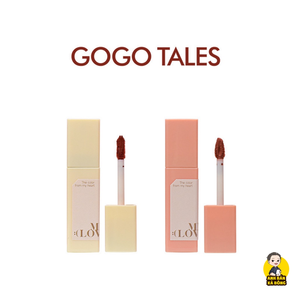 Son Kem Lì GOGO TALES Velvet Matte Lip Glaze GT389