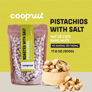 Hạt dẻ cười Mỹ rang muối, hạt dinh dưỡng nhập khẩu COOPNUT