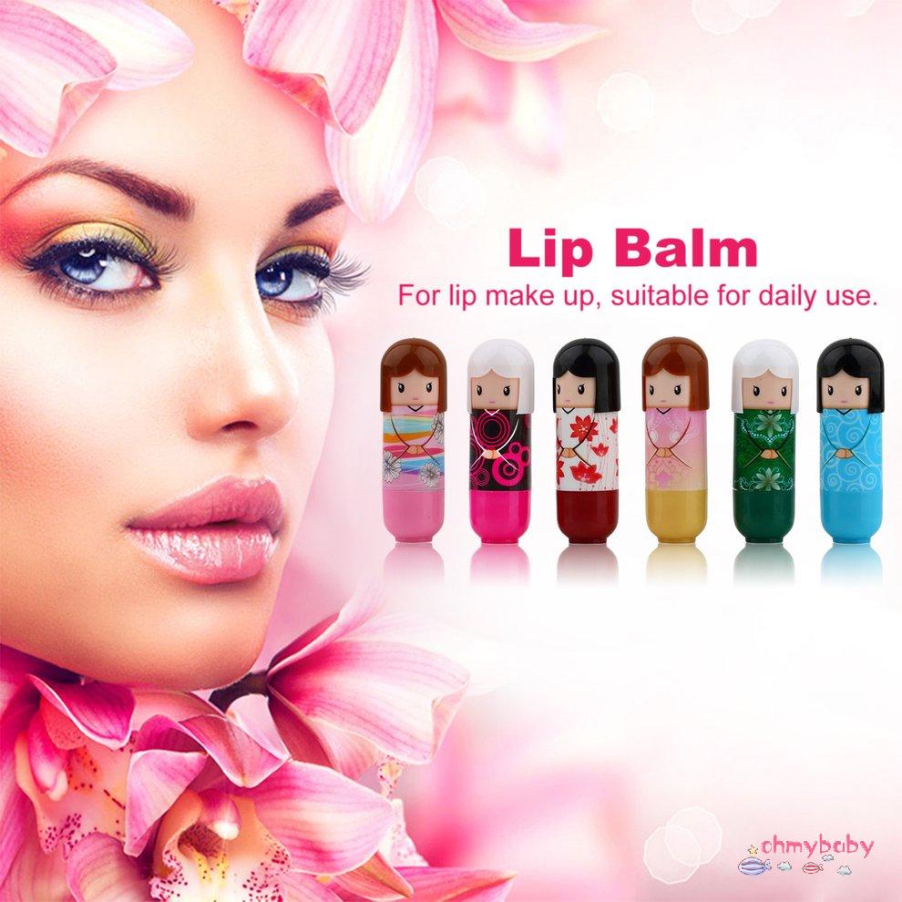 Son Môi Kimono Dolle Hoa Văn Xinh Xắn Tặng Bé Gái Nữ Cô Nhiều Màu Sắc Sáng Tạo Quà [O/10]