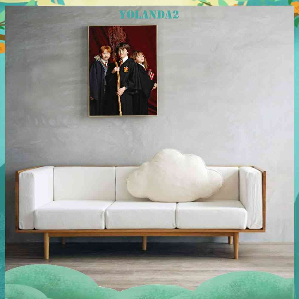 Bộ Tranh Đính Đá 5D Tự Làm Kích Thước 30x40cm Họa Tiết Độc Đáo Trang Trí Nhà Cửa