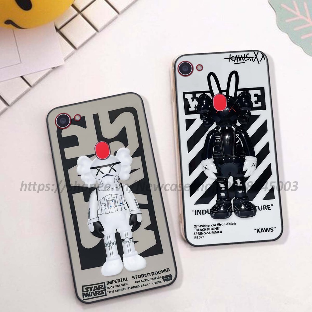Ốp Oppo F5 / F5 Youth / F7 / A79 in hình Bear Brick,K@ws,smile,...hot trend
