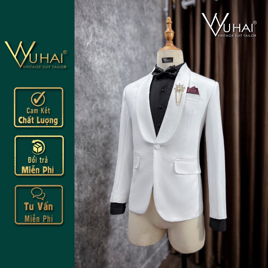 Vest nam cao cấp, bộ suit chú rể đẹp-VuHai