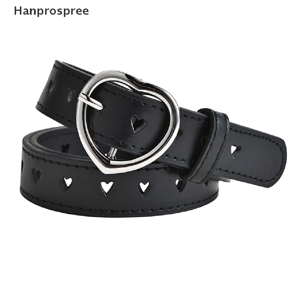 Thắt Lưng Da Giả Khóa Trái Tim Dễ Thương Cho Bé Gái