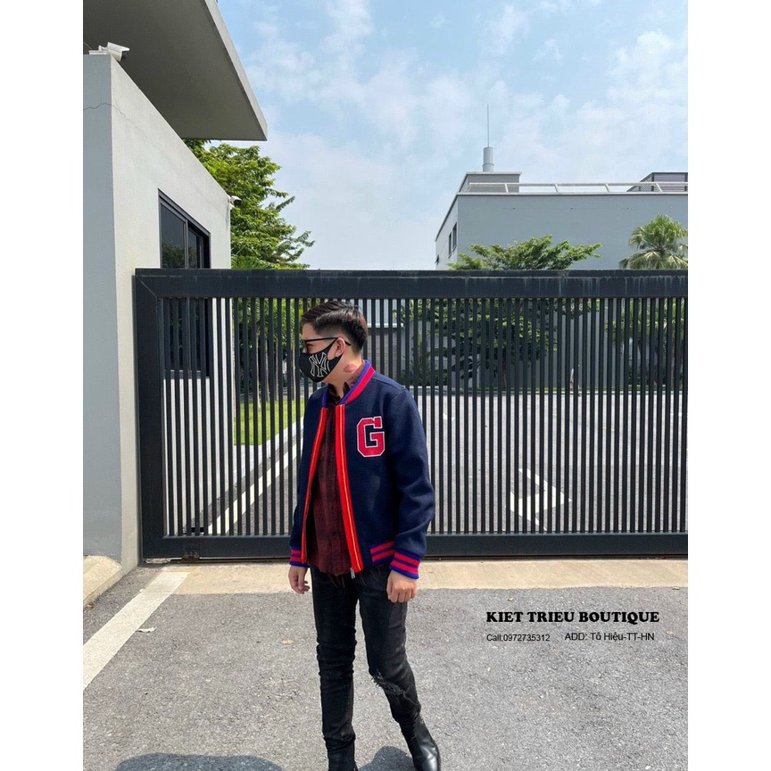 Áo khoác bomber gucci hot hit thu đông 2022
