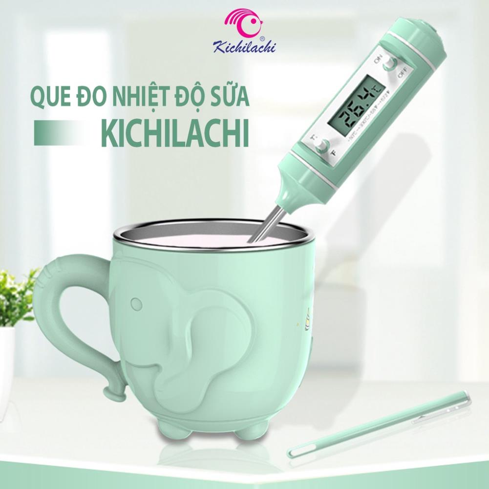 Nhiệt Kế Điện Tử Kichilachi, Que Đo Nhiệt Độ Sữa, Đo Nhiệt Độ Nước Tắm Cho Bé