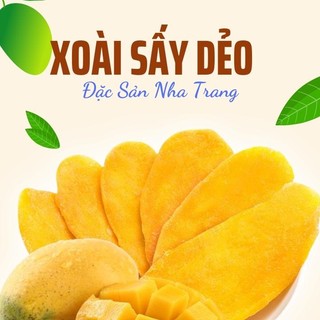 Xoài sấy dẻo ngon - 100gr - đồ ăn vặt Sài Gòn, thơm ngon đậm vị- Hỏa tốc TPHCM - ViXi Food