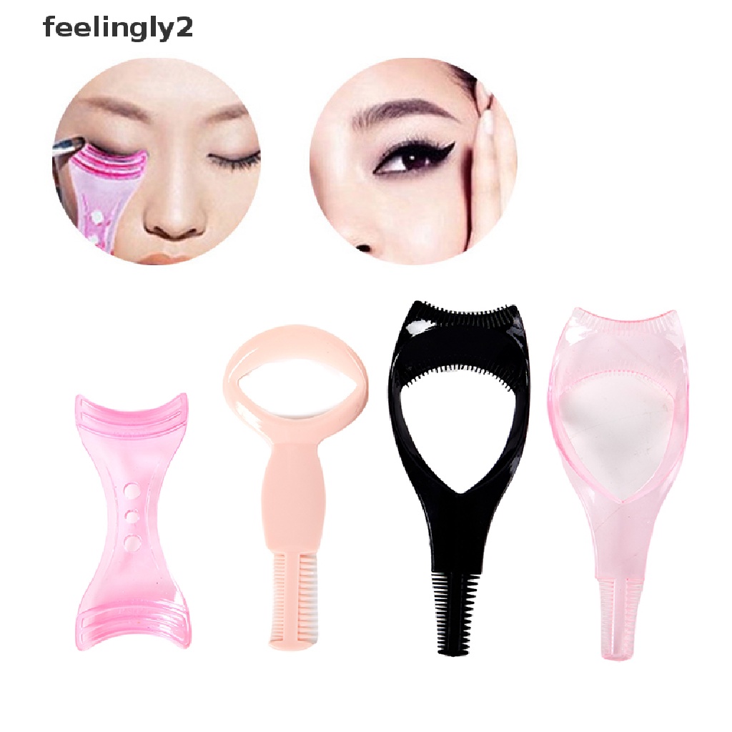 1 Khuôn Nhựa Hỗ Trợ Kẻ Mắt Trang Điểm Làm Đẹp Cho Nữ