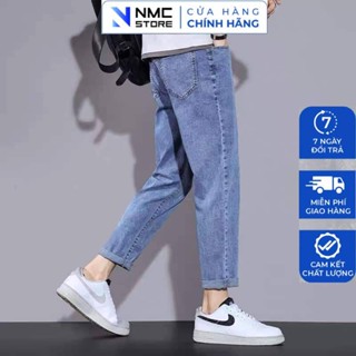 Quần Jean Nam NMC STORE Dáng Baggy Ống Rộng Dáng Suông