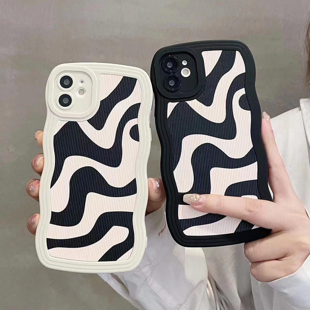 Ốp Điện Thoại Chống Rơi Họa Tiết Ngựa Vằn Cho iPhone 11 8 7Plus 8plus 6 6S 13 12 Pro MAX XR X XS MAX SE 2020