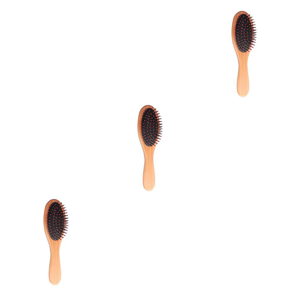 Lược Gỗ Chải Tóc Chống Tĩnh Điện 1 / 2 / 3 / 5